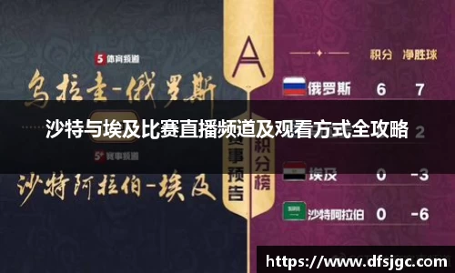 沙特与埃及比赛直播频道及观看方式全攻略